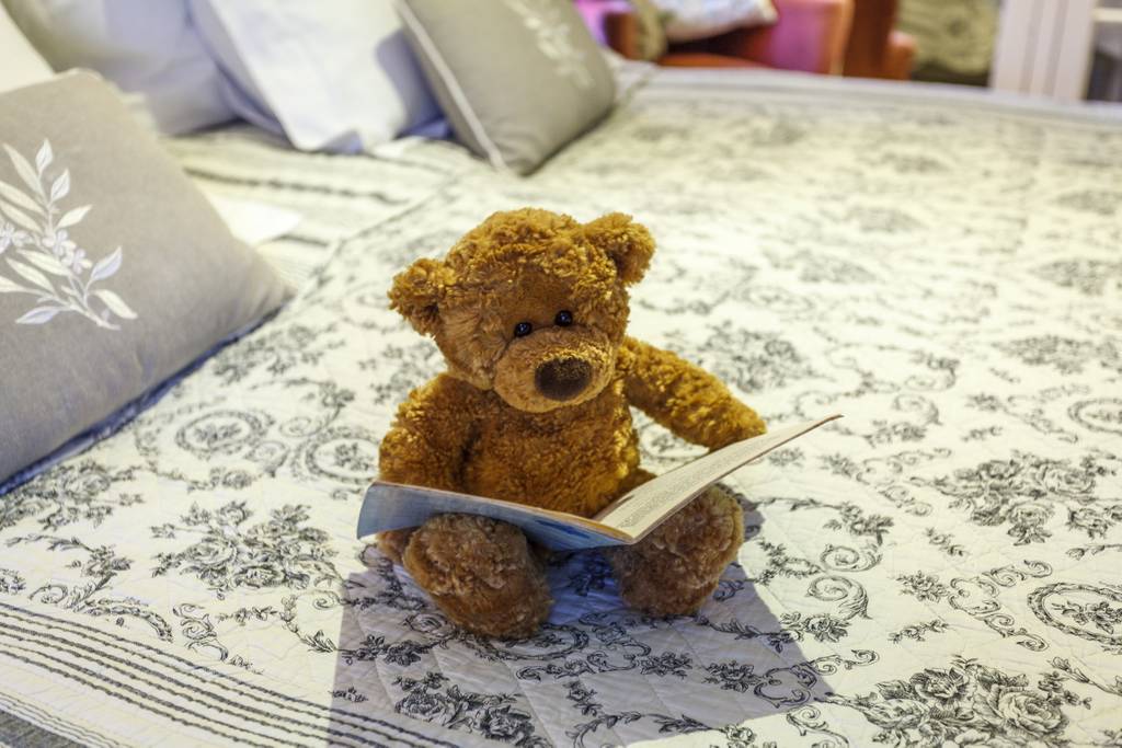 Charming bedroom detail